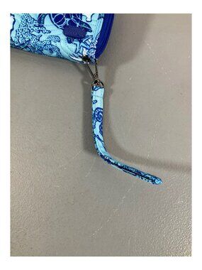 Lug Splits XL Accordion Wallet in Sealife Blue - RFID Protection, Unisex, ColorJ